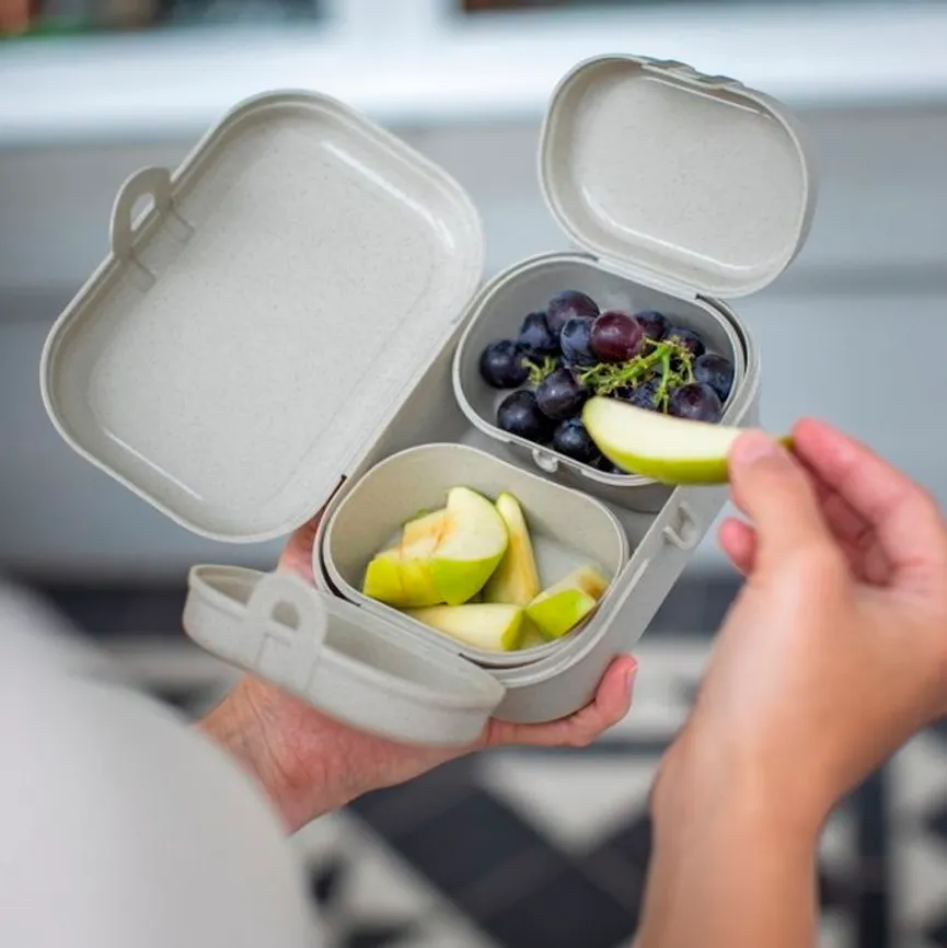 Lunchbox "Pascal" 3-tlg. sand milieu