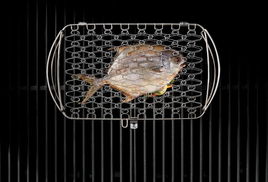 Fisch- und Gemüsehalter groß detail