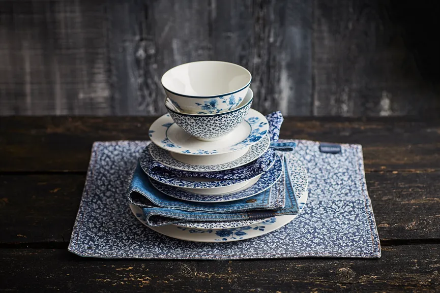 Müslischalen Floris 4tlg. milieu