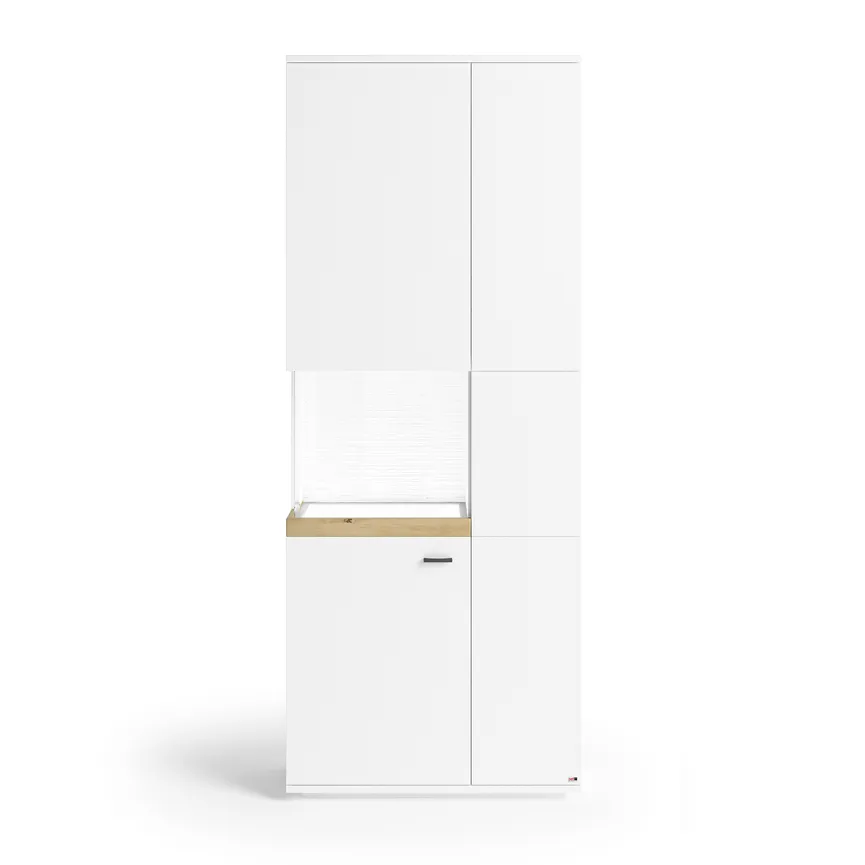 Vitrine 2-trg. links, milieu