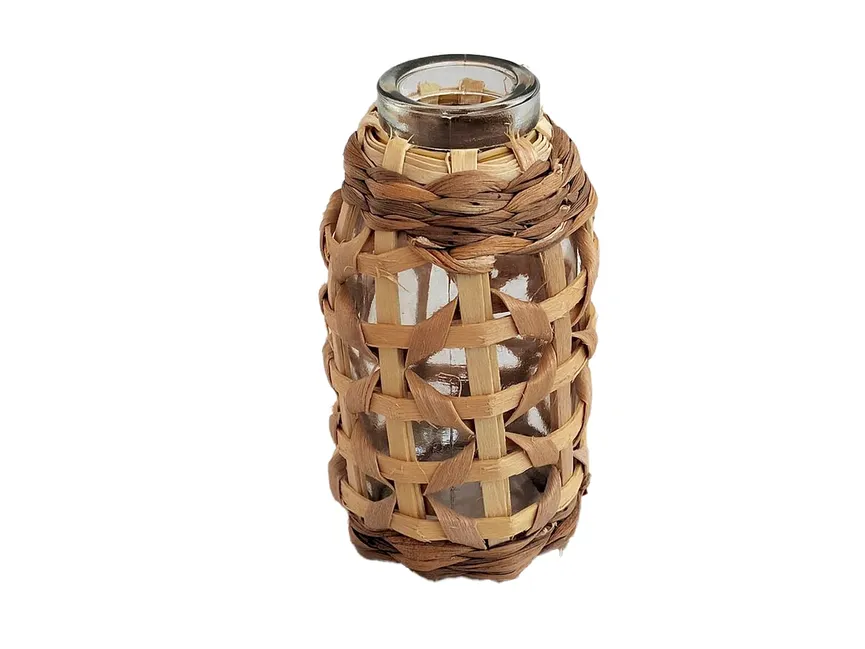 Vase "Holzspan-Korb" natur S hauptaufnahme