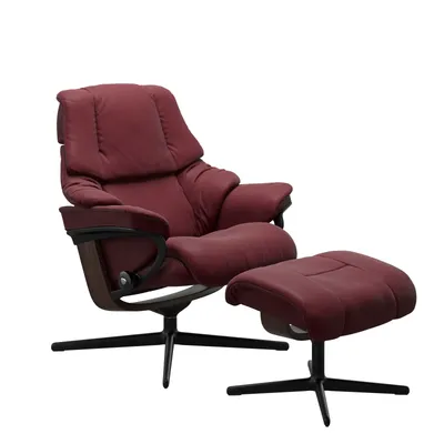 Sessel mit Hocker
