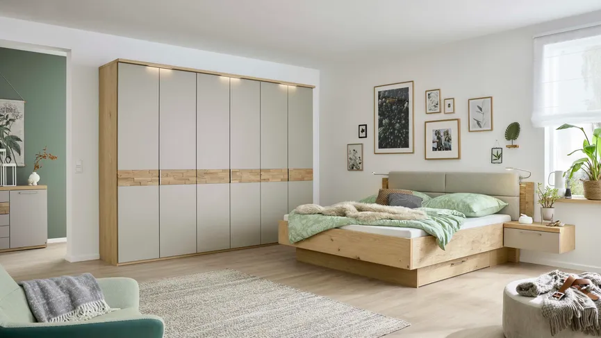 Doppelbett, LF 180x200 cm milieu