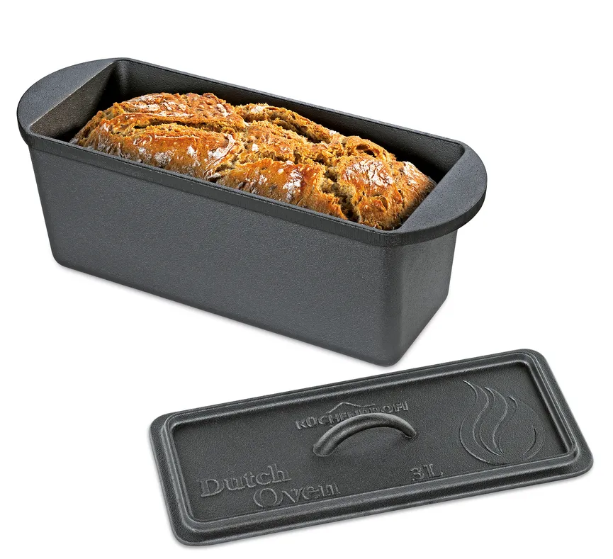 Dutch Oven Kastenform 3 Liter detail