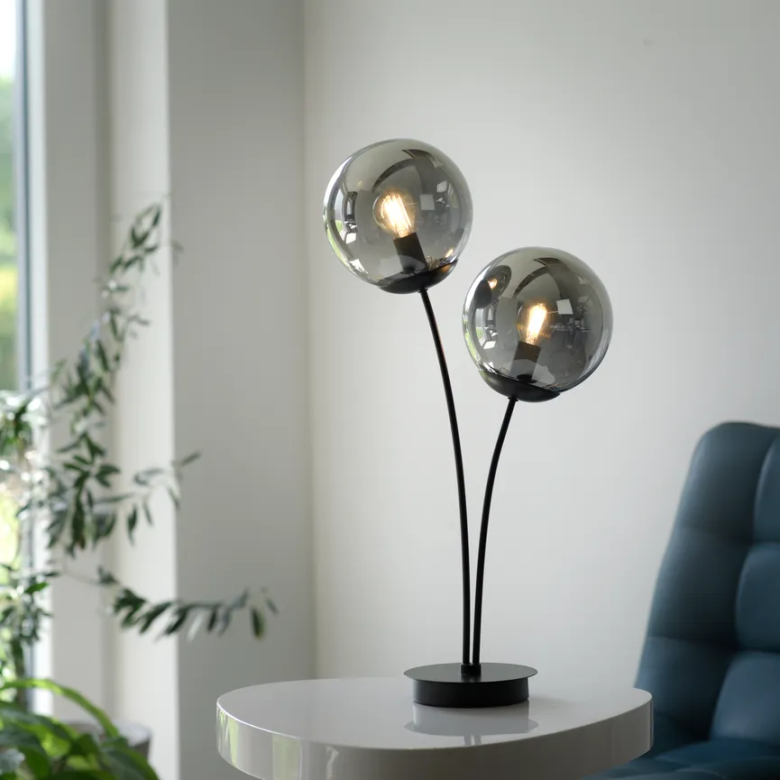 Tischleuchte "Big Widow" milieu