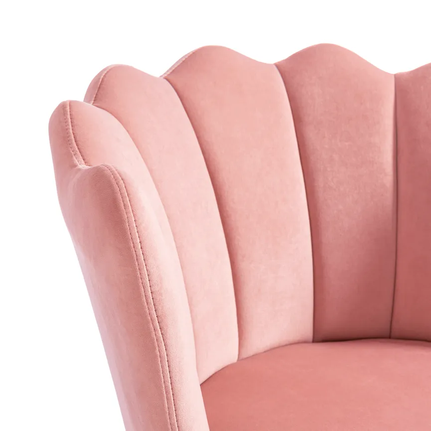 Jugenddrehstuhl pink detail