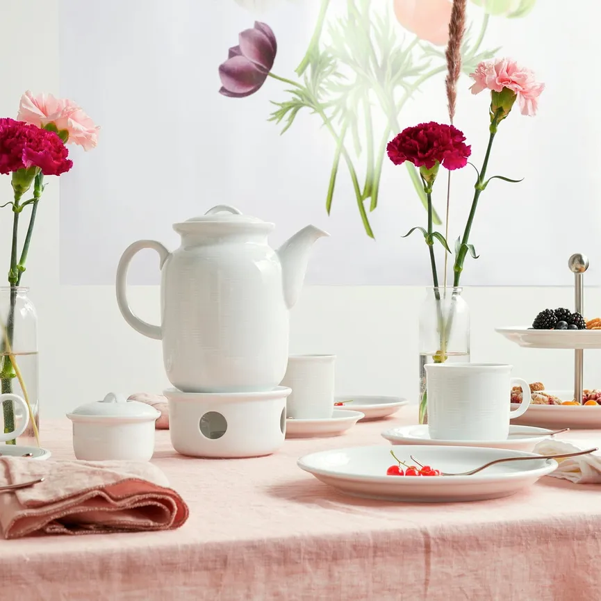 Zuckerdose "Trend" 330 ml weiß milieu