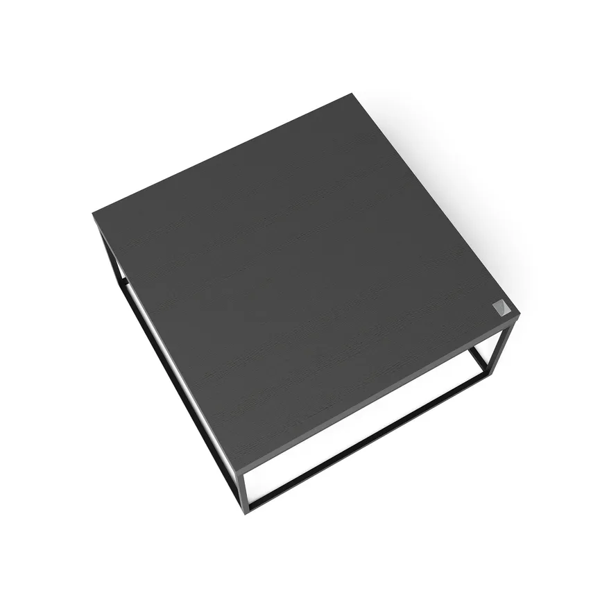 Couchtisch Cube Holzplatte detail