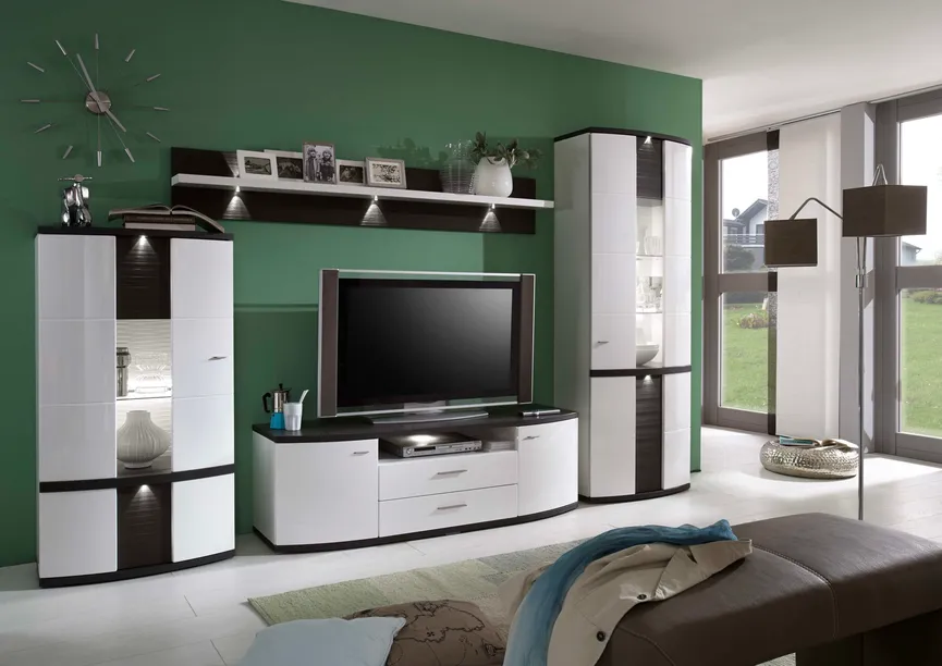 Wohnwand Seitenverkehrt milieu