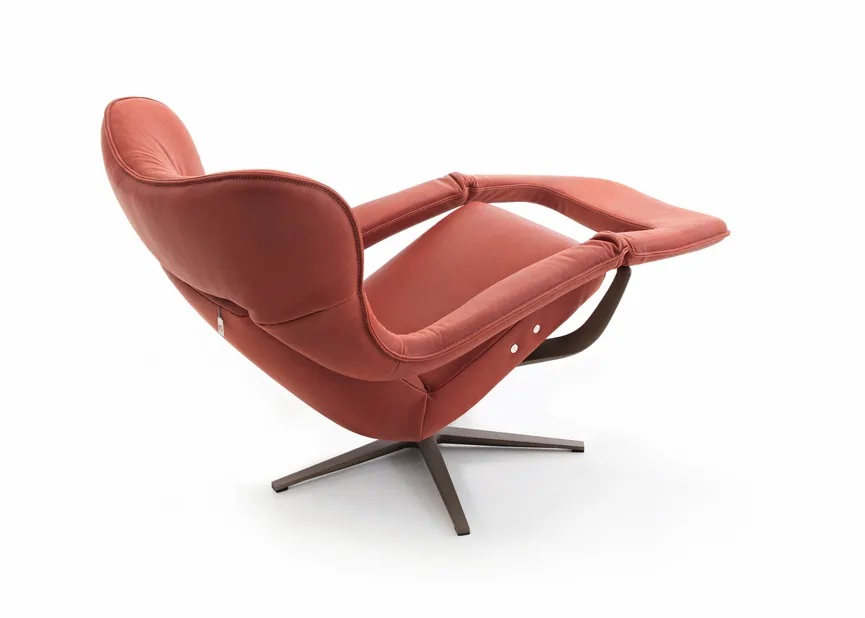 Sessel Yoko-1 DK bronziert detail