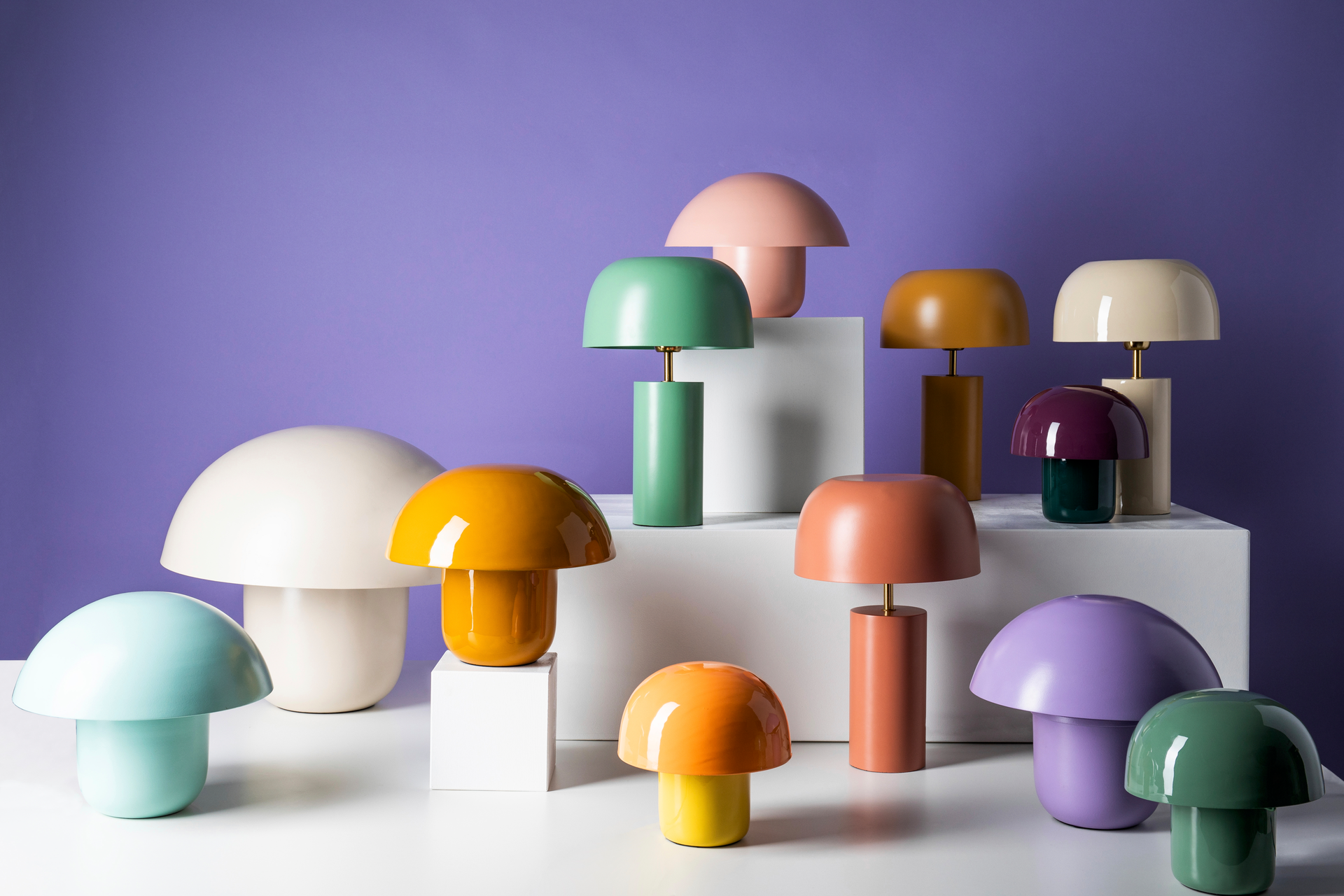 Tischleuchte "Loungy" milieu