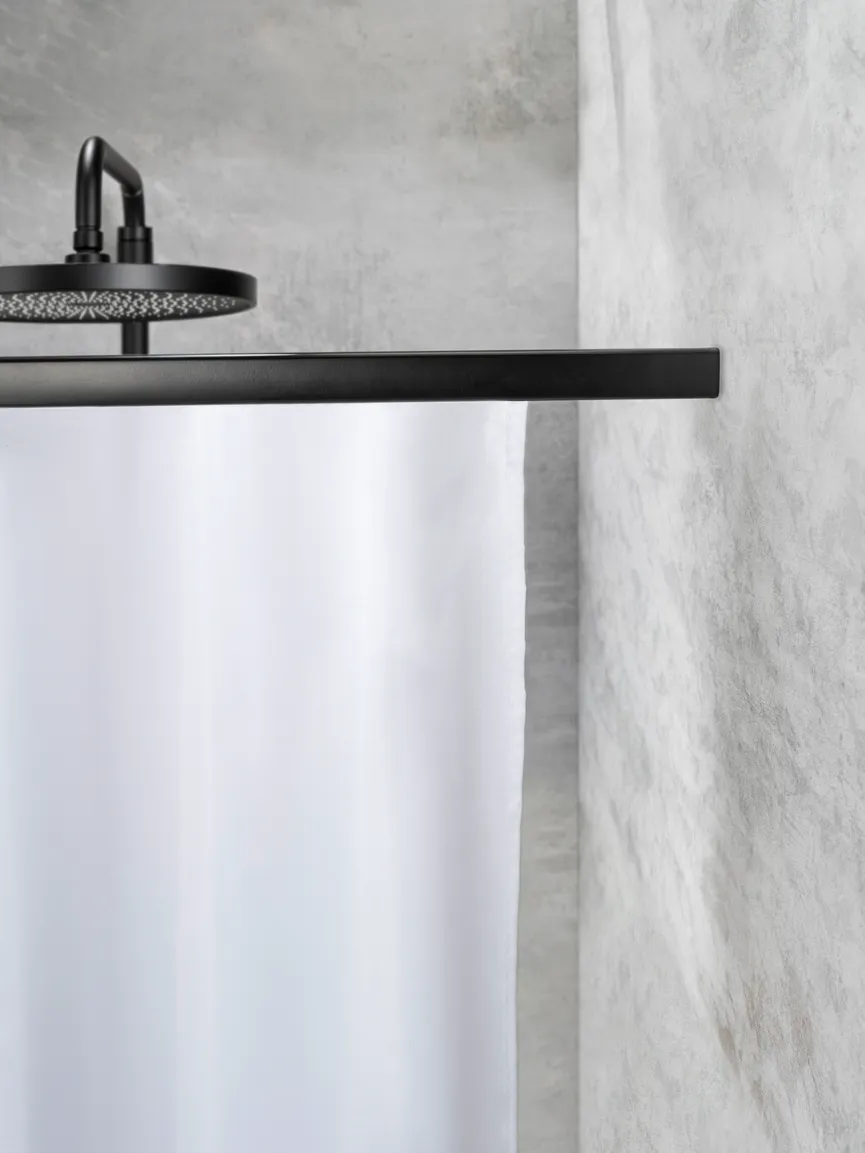 Duschschiene Jete schwarz milieu