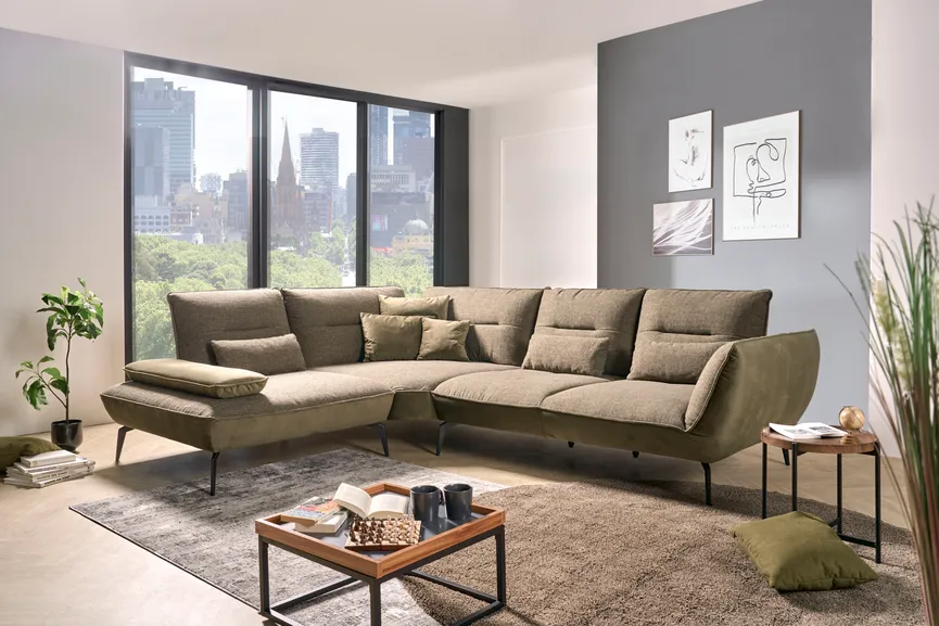 Ecksofa groß detail