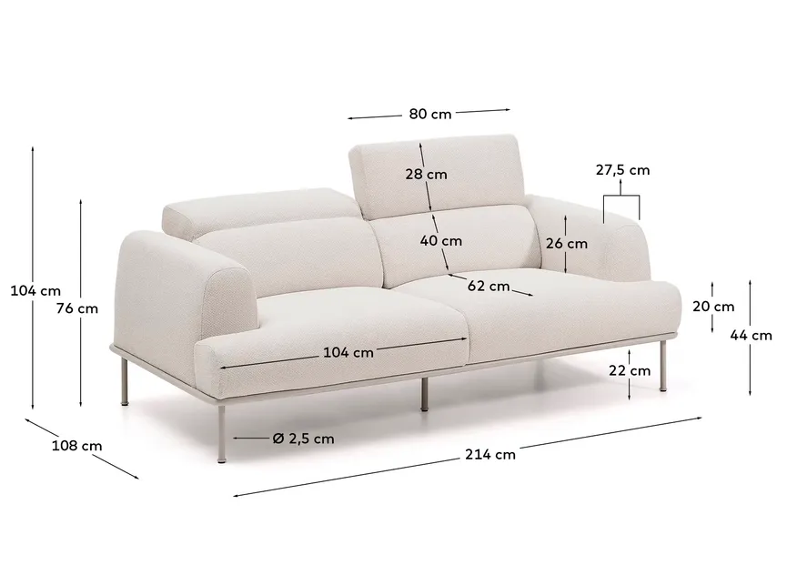 Sofa 2-Sitzer detail