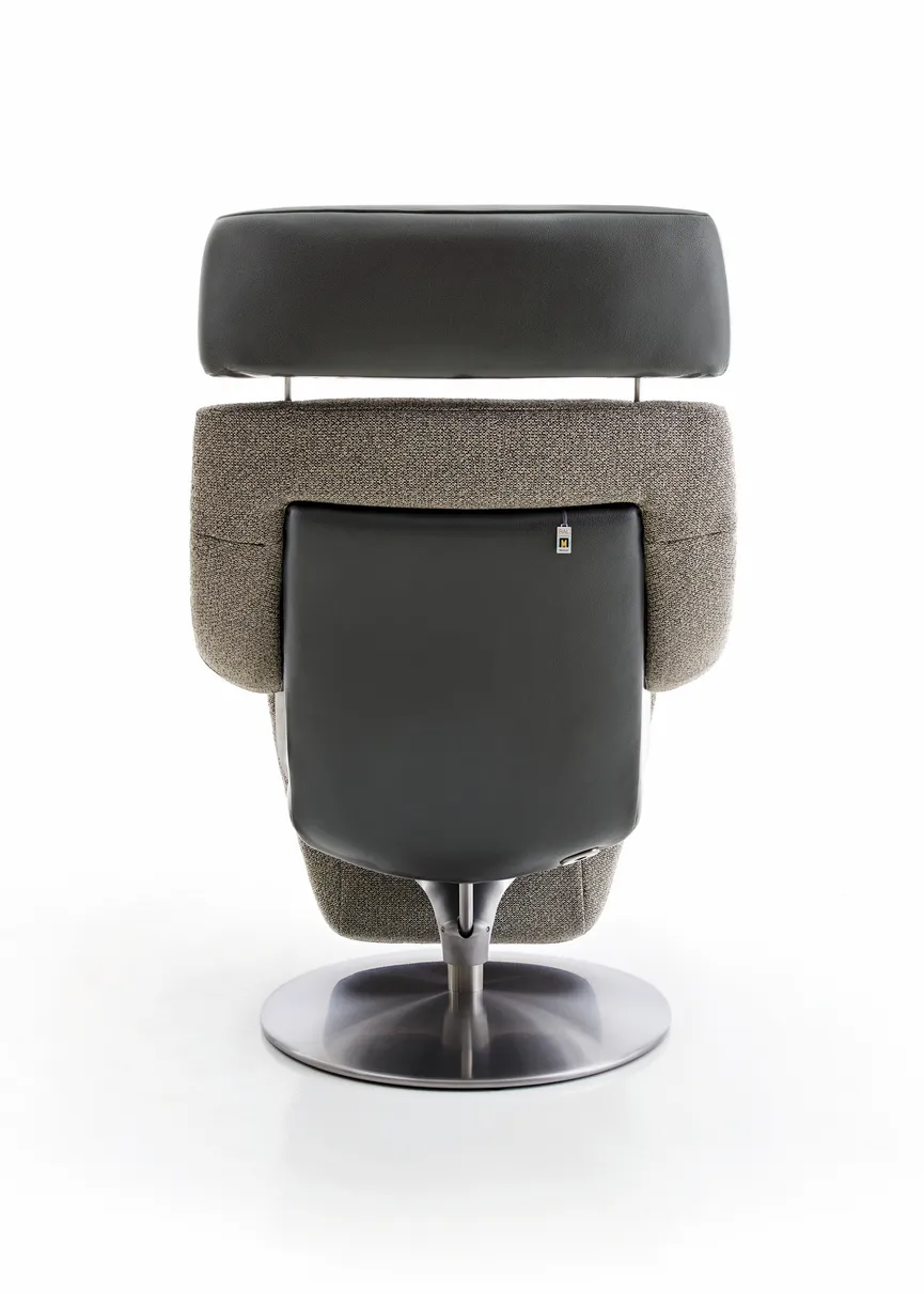 Sessel Yoko-3 DT nickel detail