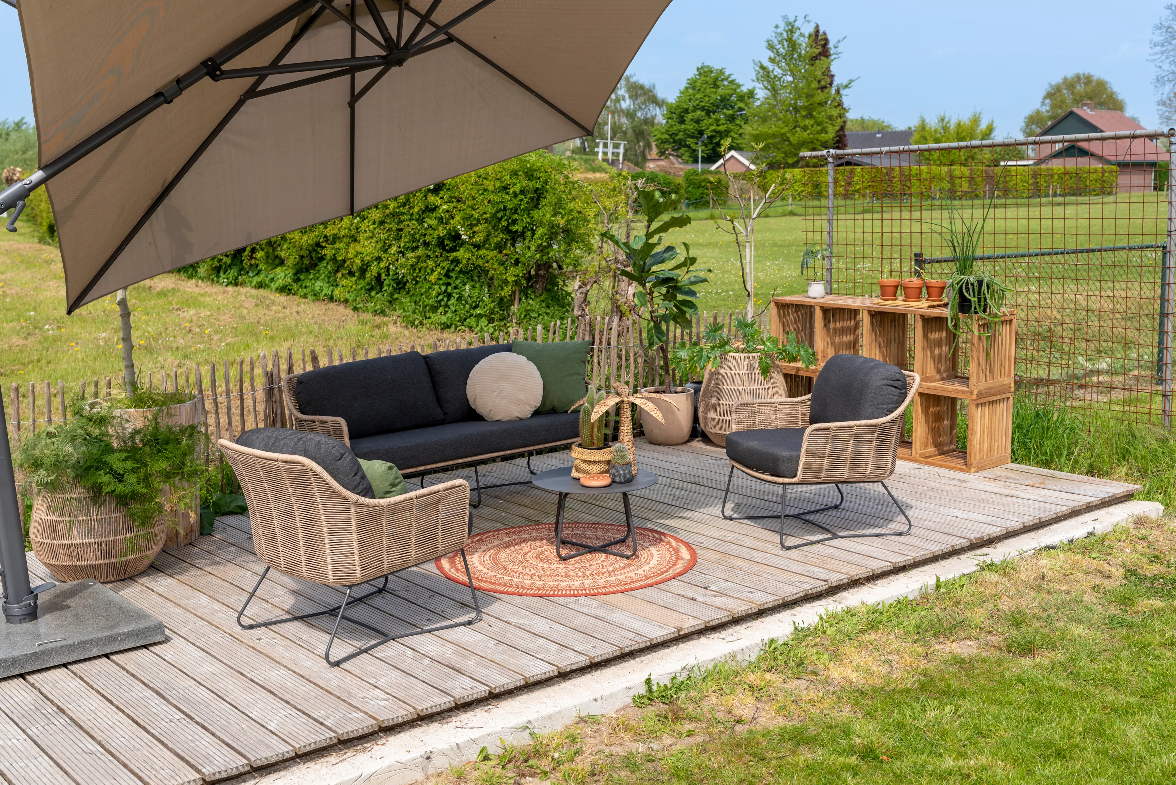 Loungetisch Matur ⌀ 73 cm