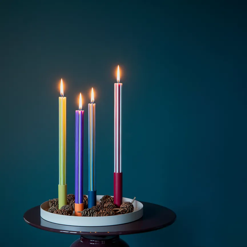 Stabkerzen "Paris" 2er-Set milieu