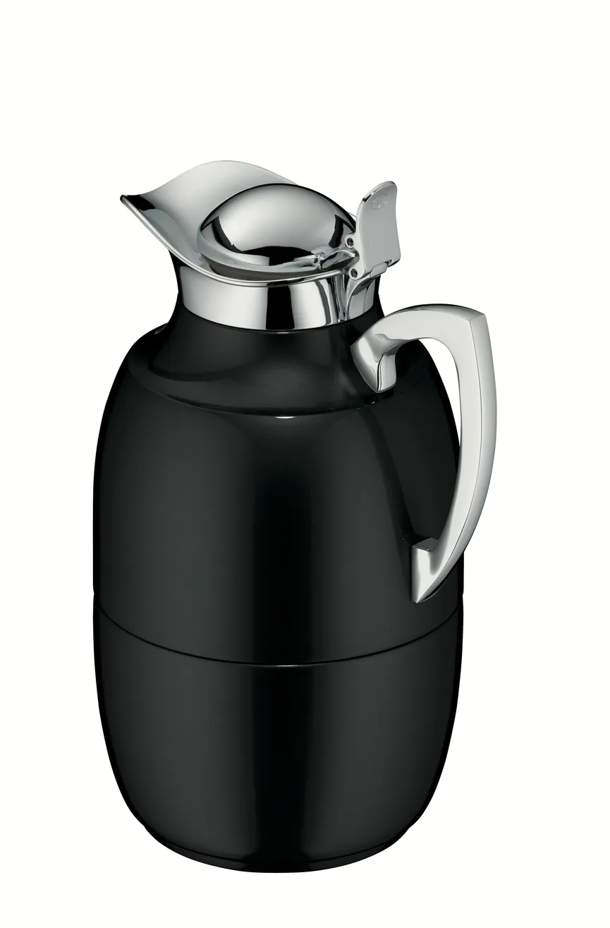 Isolierkanne Juwel black pol. detail