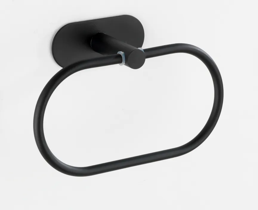Handtuchring Orea Black Matt detail