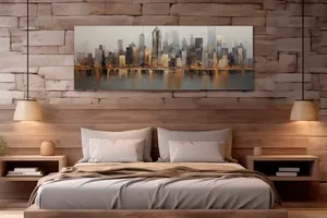 Wandbild 50 x 140 cm