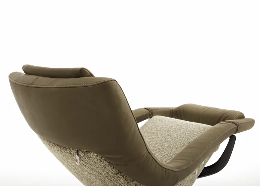 Sessel Yoko-2 DK bronziert detail