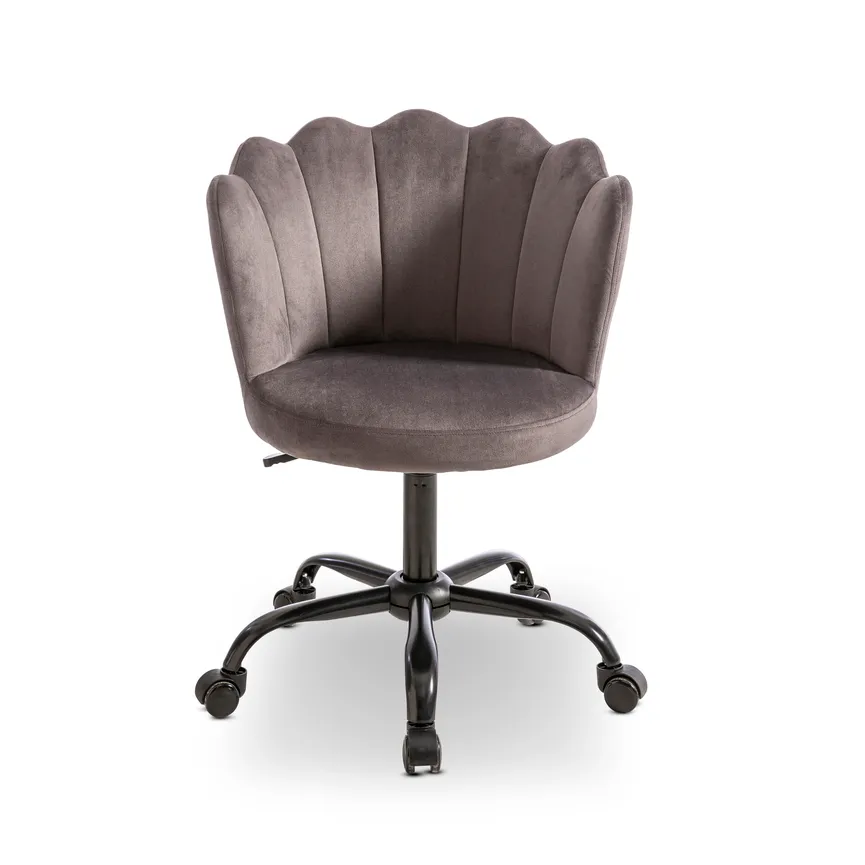 Jugenddrehstuhl dunkelgrau detail