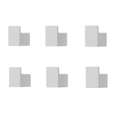 Kleiderhaken 6er-Set