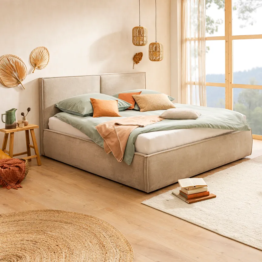 Polsterbett LF 140x200 cm milieu