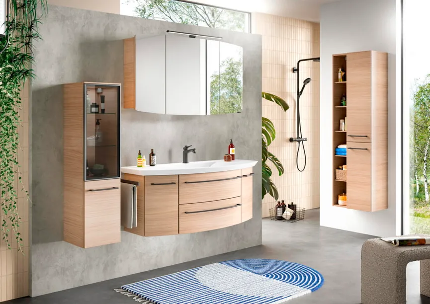 *Hochschrank Regal link milieu