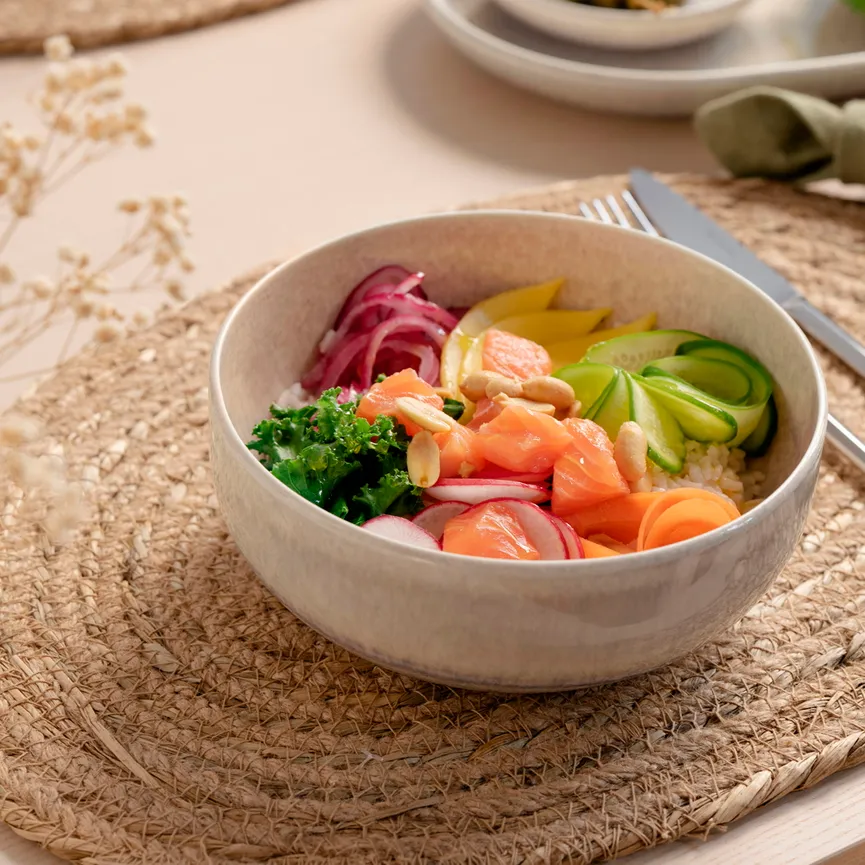 Poke Bowl "Perlemor" 900 ml milieu