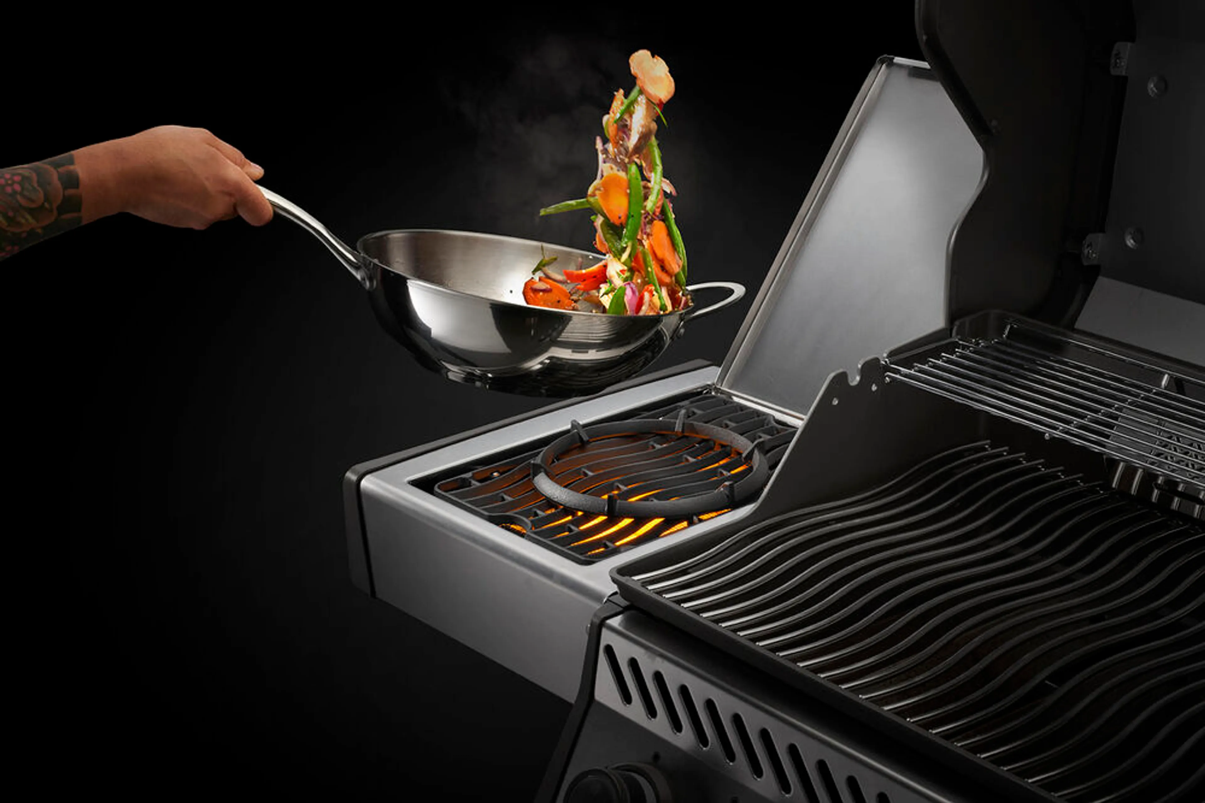 Grill-Wokring  Sizzle Zone 