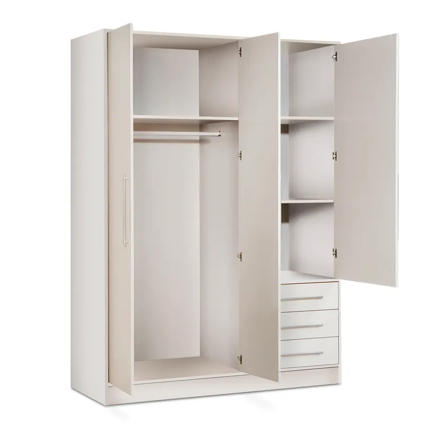 Drehtürenschrank 3-trg. detail