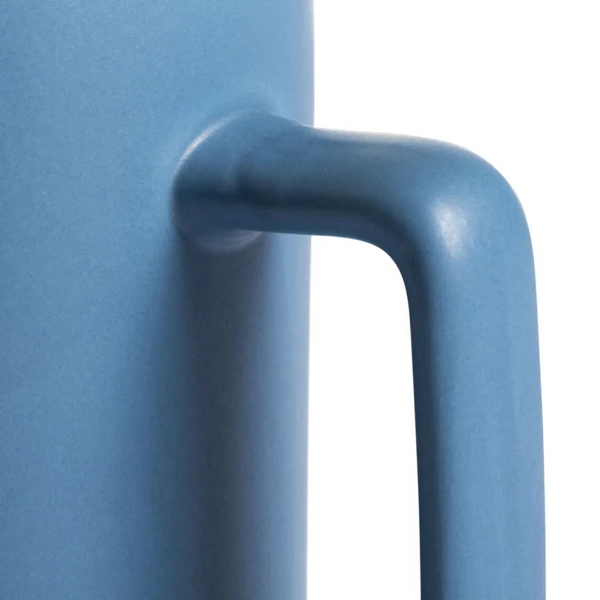 Becher "Quadrate" 400 ml blau detail