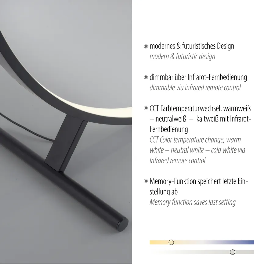 Tischleuchte "Hula" detail