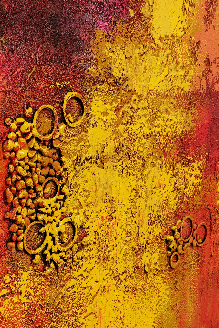 Wandbild detail