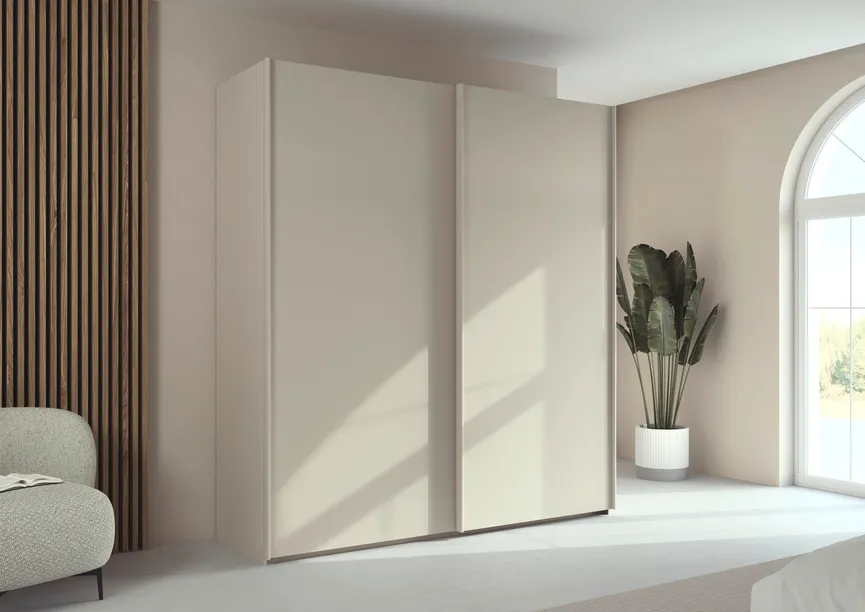 Schwebetürenschrank 2-trg. milieu