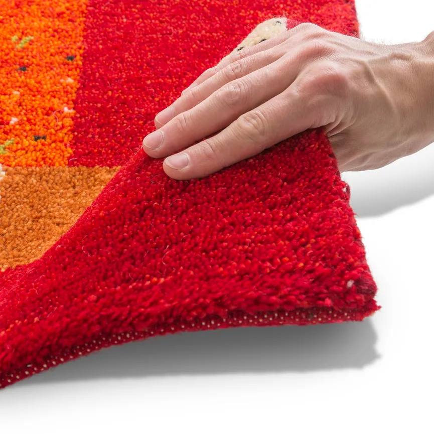 Gabbeh handgeknüpft detail