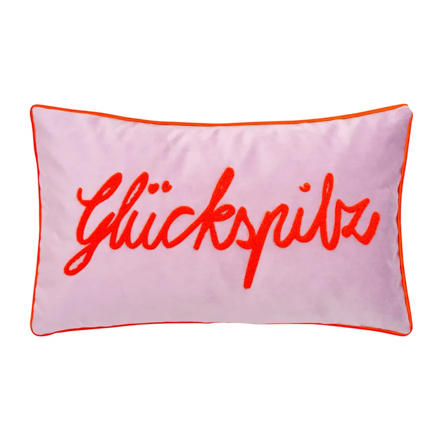 Kissen "Letters" Glückspilz hauptaufnahme
