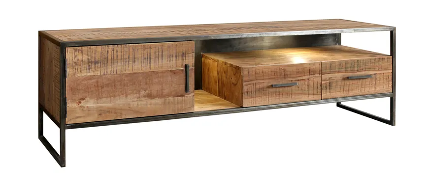 TV-Lowboard 1T/2S/1F detail