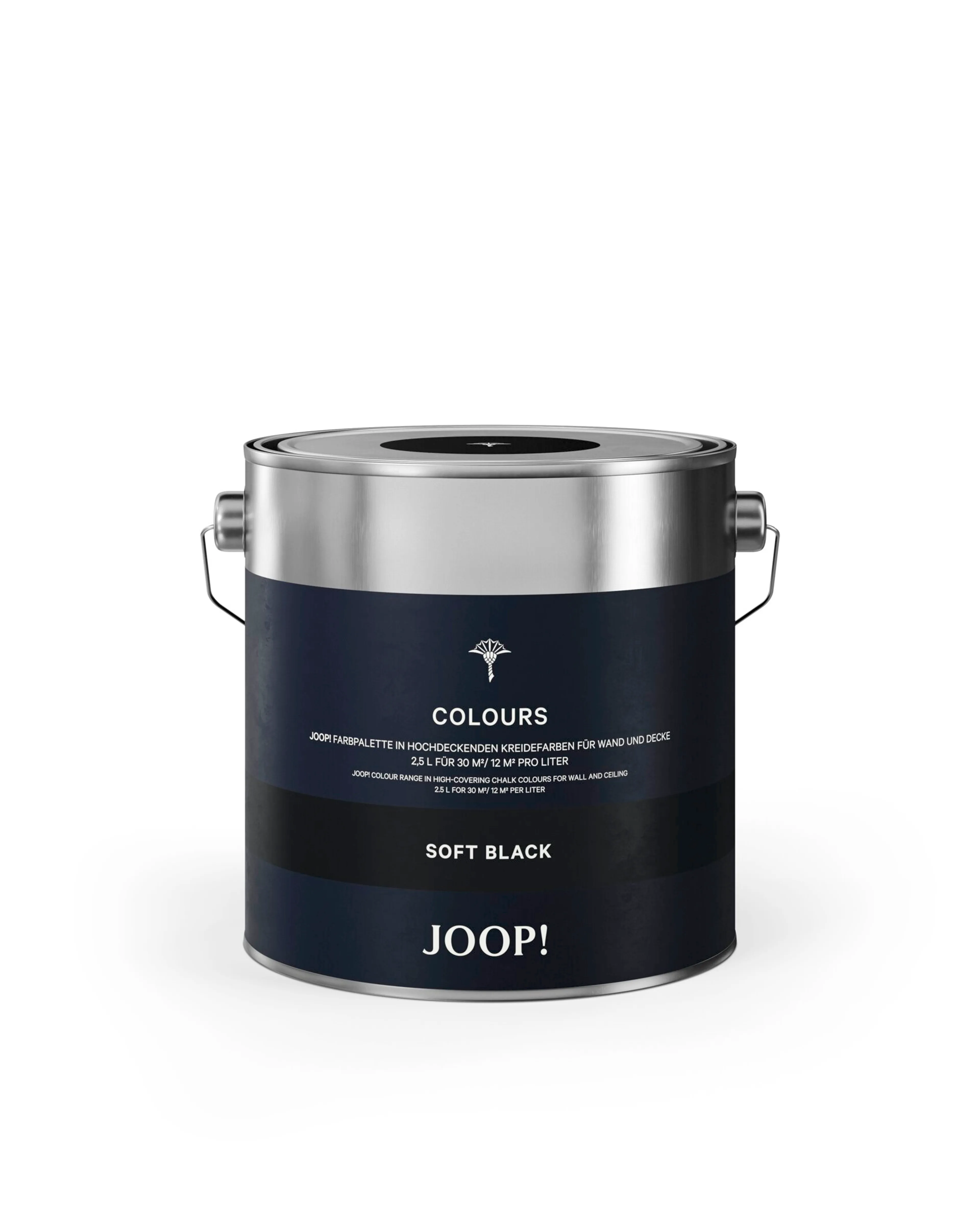 Wandfarbe Colour "Soft Black"