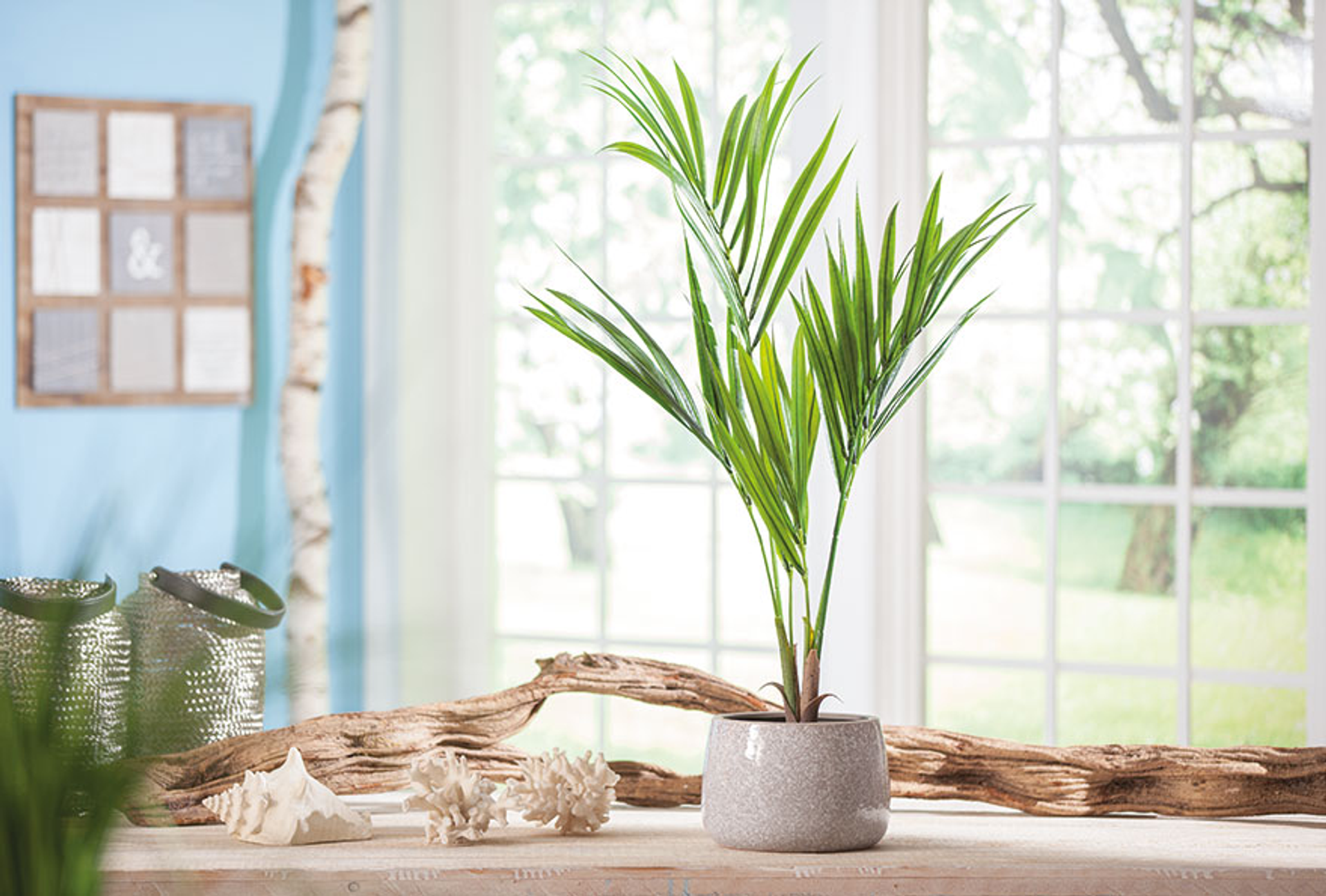 monstera plant holder Nearly Natural 20-in Artificial Swiss Monstera Plant main image 0
