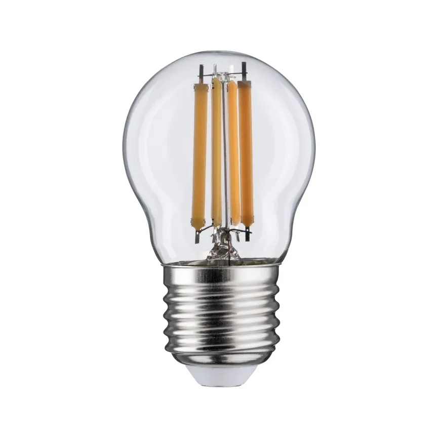 E27/6,5W LED Birne klar dimm. detail