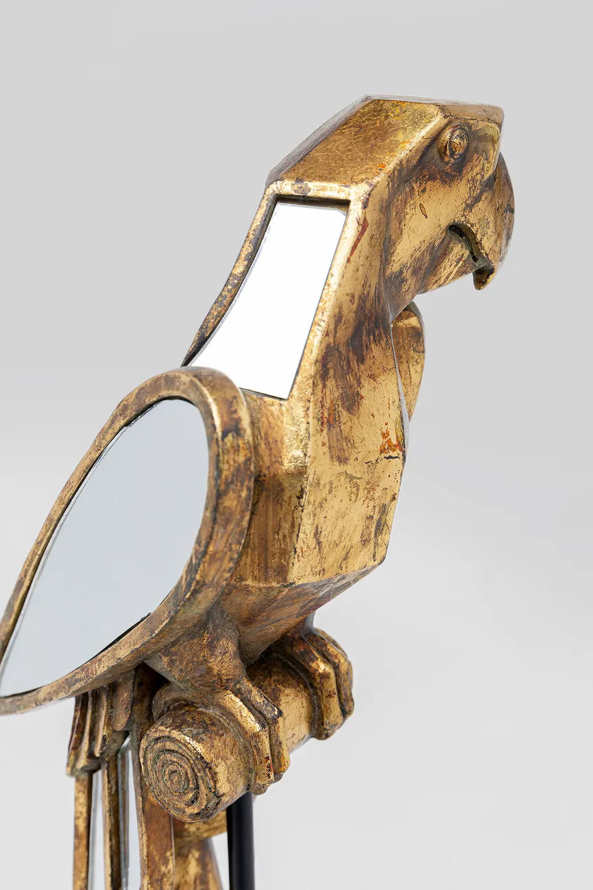 Dekospiegel "Mirrored Parrot" detail