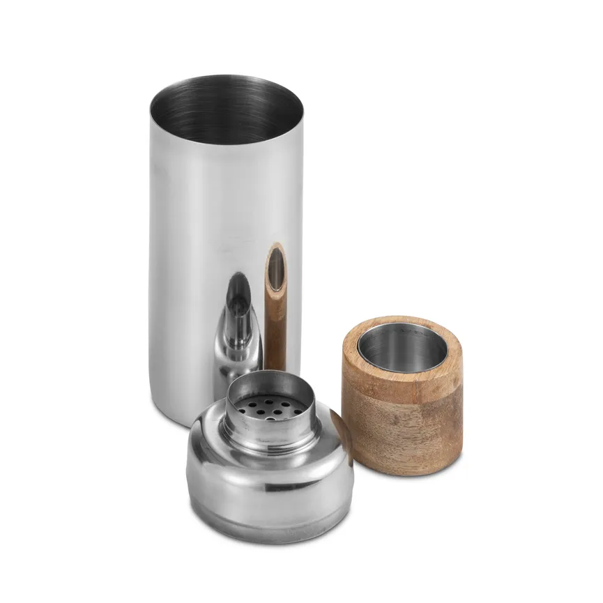 Cocktail Shaker 550 ml silber detail