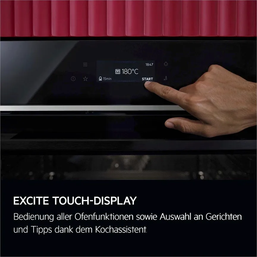 AEG Einbaubackofen detail