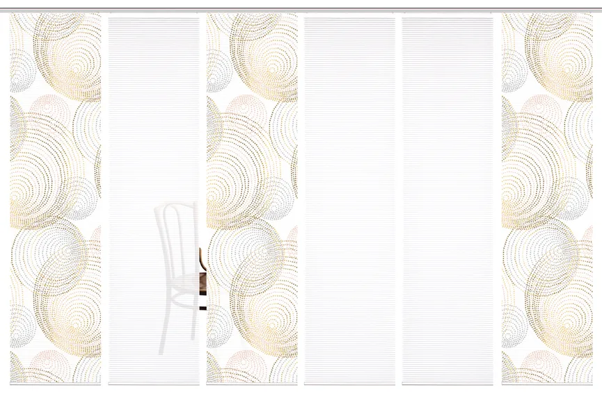 Schiebewand 6-er Set Spiro detail