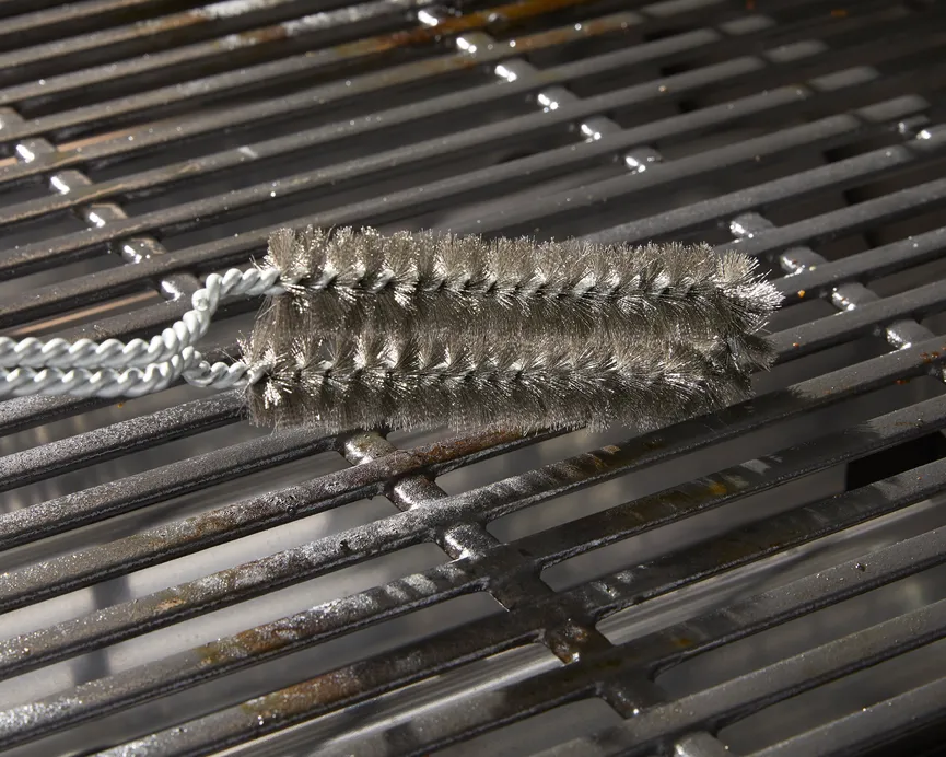 schmale Grillbürste detail