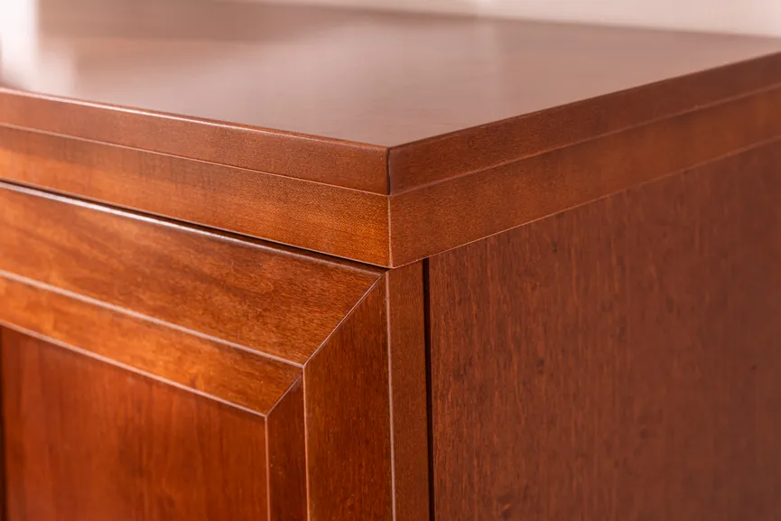 Vitrinenschrank detail