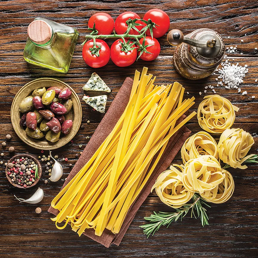 Küche Pasta Pasta Parade I hauptaufnahme