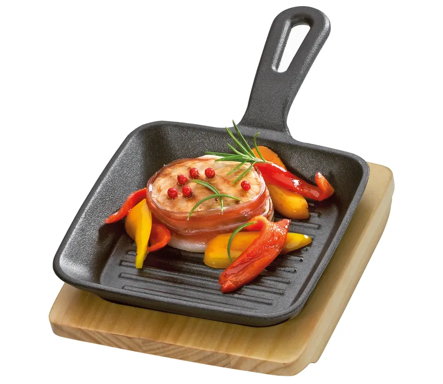 BBQ Grill-u.Servierpfanne 14,5 detail